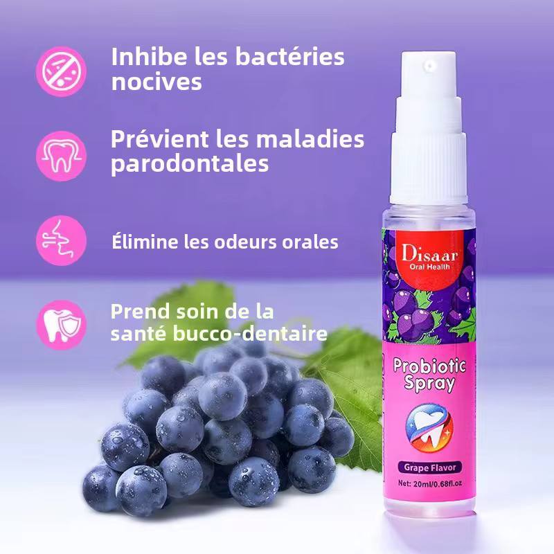 Spray Probiotique Disaar - Saveur Raisin