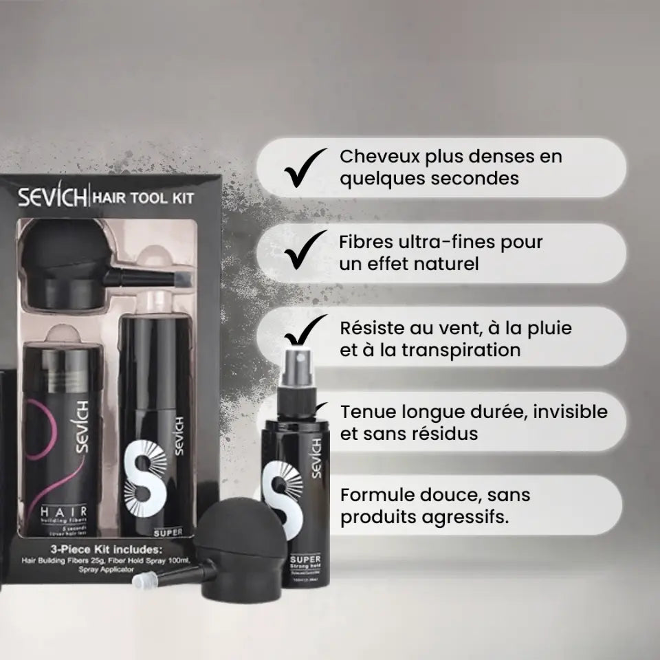 LE KIT SEVÍCH™ – CORRECTEUR CAPILLAIRE CONTRE LA PERTE DE CHEVEUX