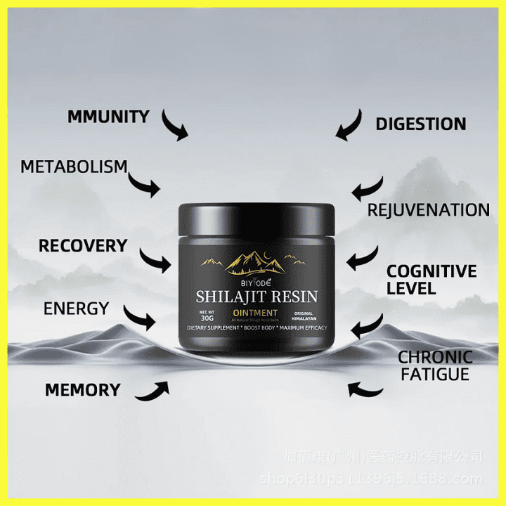 Supplément de Shilajit de l'Himalaya, Résine pure naturelle