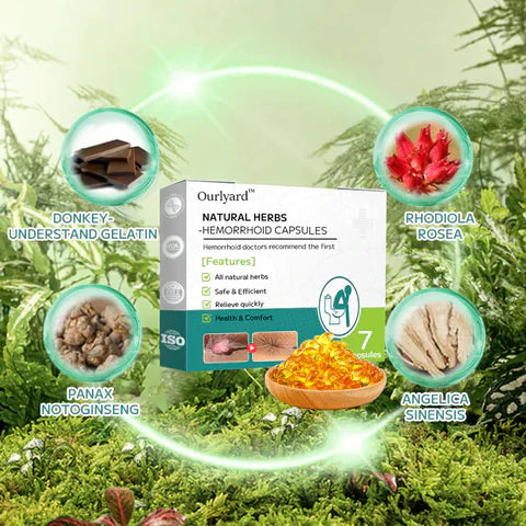 Capsules Herbeuses Anti-Hémorroïdes
