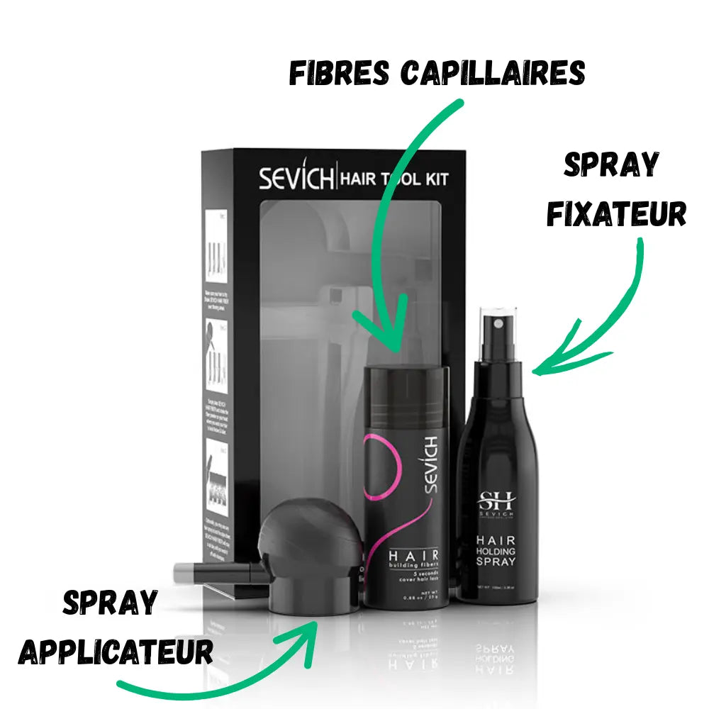 LE KIT SEVÍCH™ – CORRECTEUR CAPILLAIRE CONTRE LA PERTE DE CHEVEUX