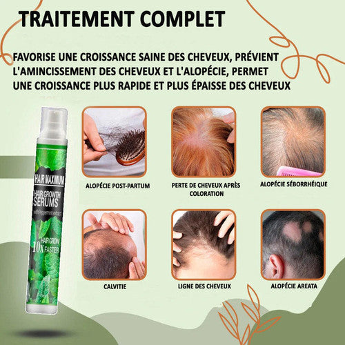 spray anti-chute des cheveux