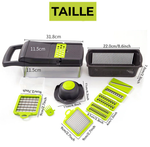 Charger l&#39;image dans la galerie, Coupe-légumes Multifonction 9-en-1 – L’outil indispensable pour gagner du temps en cuisine !
