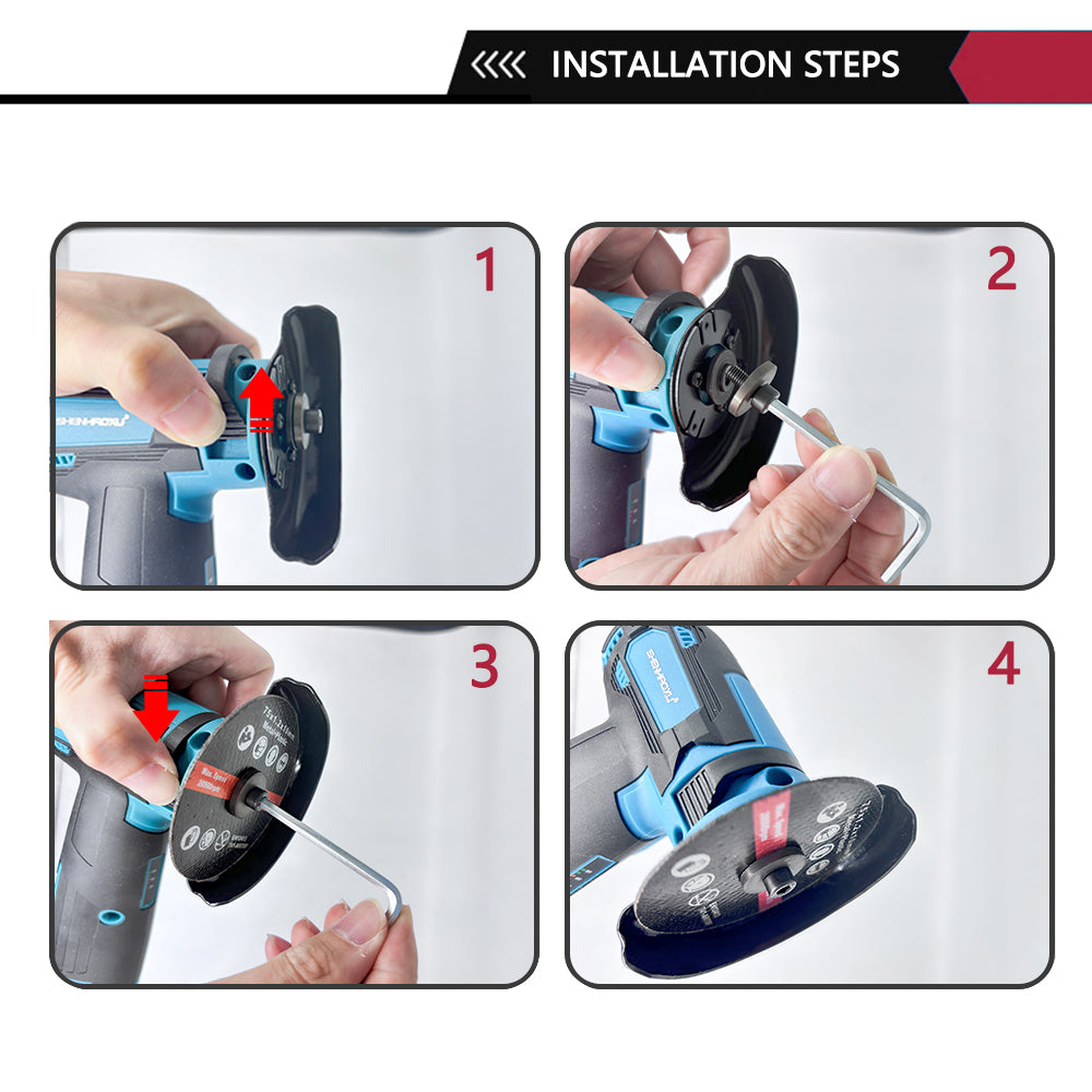 Mini Meuleuse Sans Fil Puissante