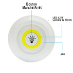 Charger l&#39;image dans la galerie, 3 lampes LED télécommandées
