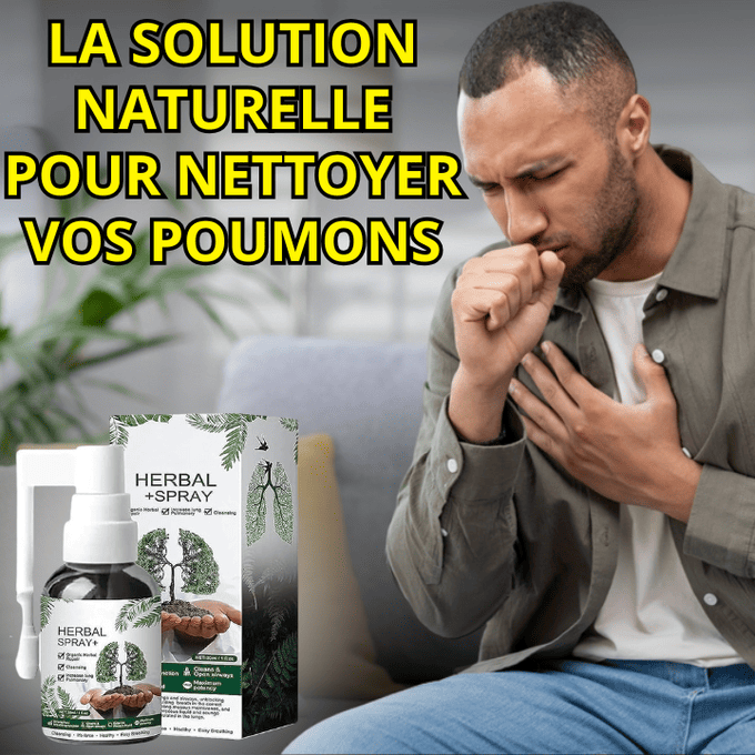 Brume nettoyante aux herbes pour les poumons