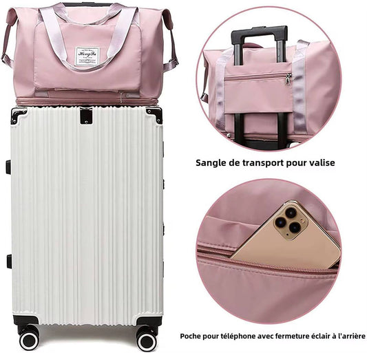 Sac de Voyage Pliable & Élégant – Grande Capacité et Ultra-Pratique
