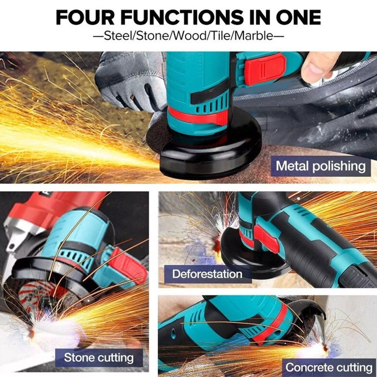 Mini Meuleuse Sans Fil Puissante