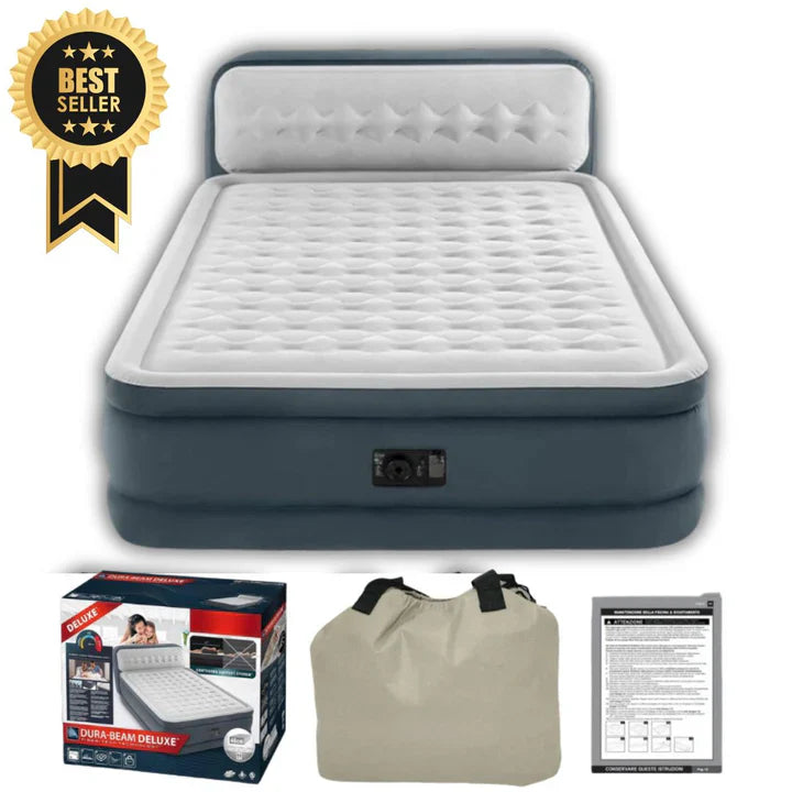 Matelas Gonflable Double avec Dossier