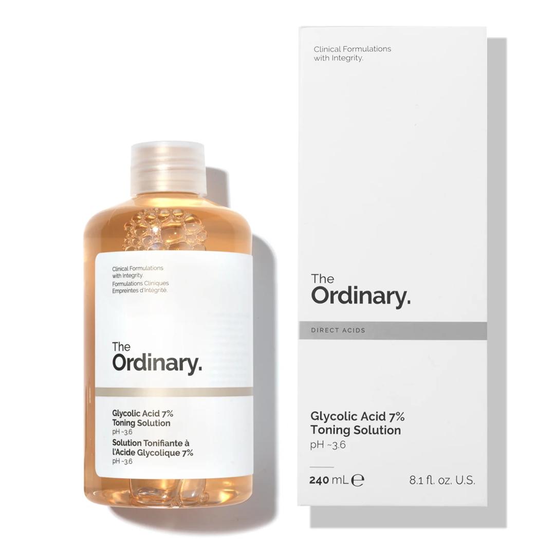 The Ordinary Lotion tonique exfoliante à l’acide glycolique 7% 240ml