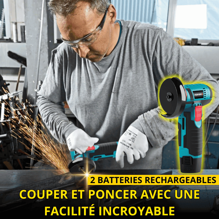 Mini Meuleuse Sans Fil Puissante