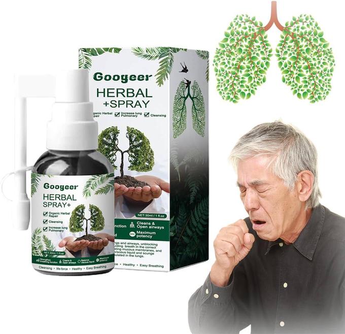 Brume nettoyante aux herbes pour les poumons